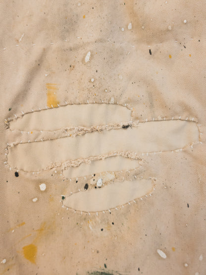 1940's Crazy Paint Splattered Chinos - 30x30