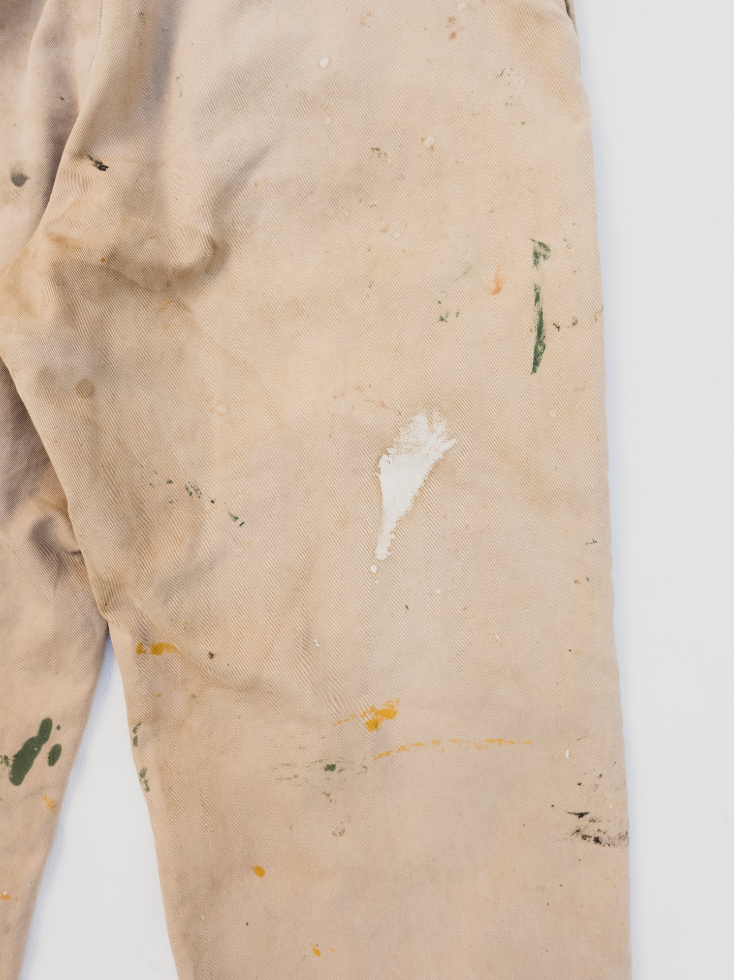 1940's Crazy Paint Splattered Chinos - 30x30