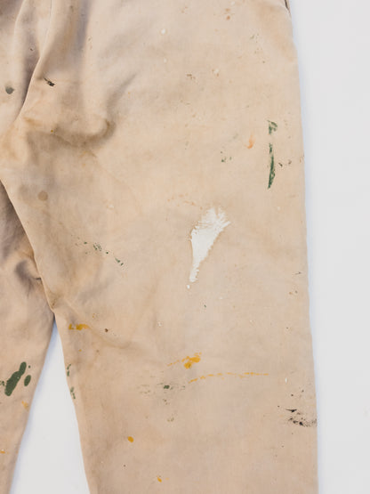 1940's Crazy Paint Splattered Chinos - 30x30