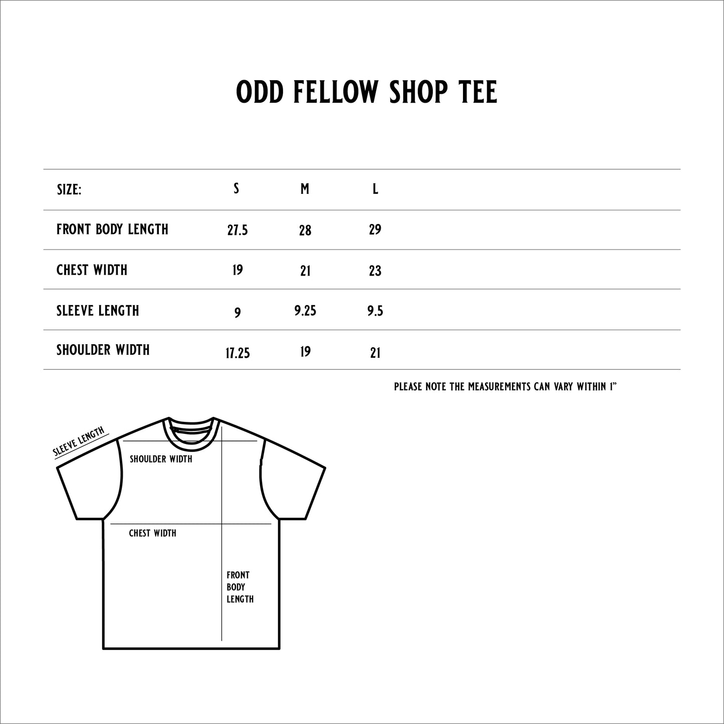 Odd Fellow Shop Tee